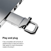 Disco flash USB 2.0 stile portachiavi metallico da 4 GB, 2GB, 4GB, 8GB, 16GB, 32GB