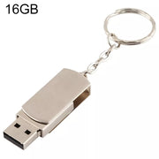 Mini disco flash USB 2.0 serie Metal con portachiavi (16 GB), 2GB, 4GB, 8GB, 16GB