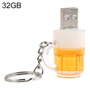 Disco flash USB stile portachiavi birra con memoria da 32 GB, 32GB