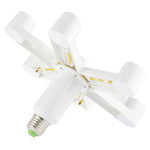 Convertitore portalampada E27 Convertitore adattatore lampadina portalampada 1 giro 7 (E27).