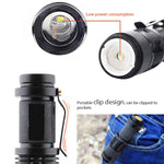 CREE Q3-WC LED, modalità singola, luce bianca, con clip