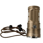 3 modalità, 3 LED CREE XM-L T6, flusso luminoso: 2000 lm, lunghezza: 135 mm
