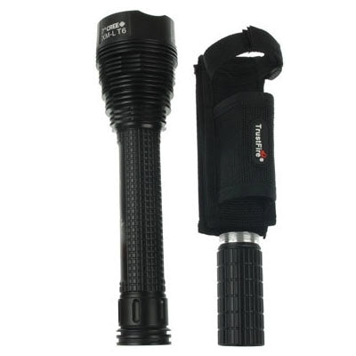5 modalità, 7x Cree XM-L T6, Flusso luminoso: 8000lm, Lunghezza: 24,5 / 30,5 cm