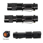 3 modalità, LED Cree XM-L T6, flusso luminoso: 1000 lm, lunghezza: 11,5 cm