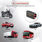 TK103A Sistema di localizzazione veicoli GPS / SMS / GPRS, supporto doppia scheda SIM, progettato specificamente per auto, taxi, camion, TK103A