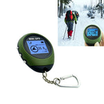 Portachiavi Mini Navigazione GPS portatile USB Ricaricabile Localizzatore Localizzatore per Viaggi all'aperto(Verde), Keychain Tracker
