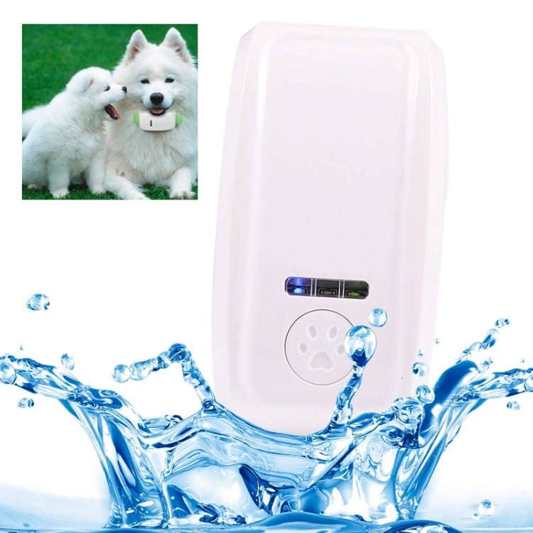 Localizzatore GPS universale impermeabile IPX6 KH-909 per animali domestici/bambini/anziani, KH-909 White + Black, KH-909 White + Blue