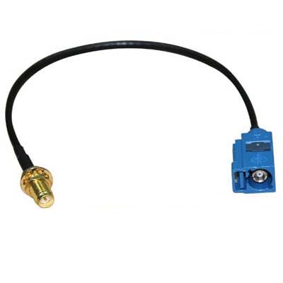 Cavo adattatore connettore Fakra C maschio a femmina RP-SMA/connettore antenna, Fakra C Male to RP-SMA  Female