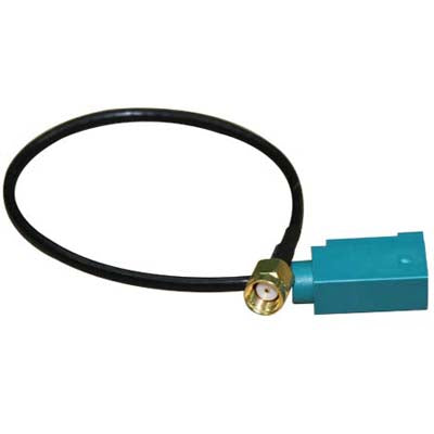 Fakra Z femmina a RP-SMA maschio cavo adattatore/connettore antenna, Fakra Z Female to RP-SMA