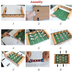 Gioco di calcio da tavolo fai da te 51 cm