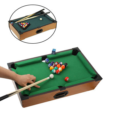 Giochi di biliardo da tavolo in miniatura da tavolo, Pool Table