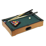 Giochi di biliardo da tavolo in miniatura da tavolo, Pool Table