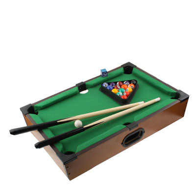 Giochi di biliardo da tavolo in miniatura da tavolo, Pool Table