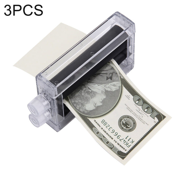 Strumento giocattolo per trucchi magici per stampante denaro da 3 pezzi (A125), Money Printer