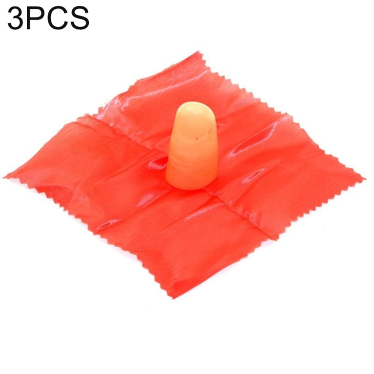 3 pezzi di sciarpe che scompaiono con trucchi magici (MG0282), MG0282
