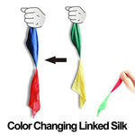 Giocattolo con trucchi magici - Seta collegata che cambia colore, Color Changing Linked Silk