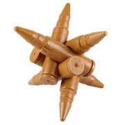 Giocattoli educativi per adulti in legno Giocattoli ricreativi Serratura a proiettile, bullet shape
