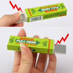 Gomma da masticare shock Scherzo pratico Giocattolo shock divertente, consegna colore casuale, Chewing Gum Green, Chewing Gum Yellow