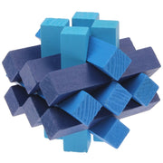 Giocattolo cubo magico puzzle IQ smontabile in legno di intelligenza, Puzzle Magic Cube Toy