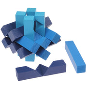 Giocattolo cubo magico puzzle IQ smontabile in legno di intelligenza, Puzzle Magic Cube Toy