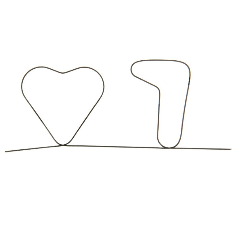 Memory Metal Wire Predizione 7 di Heart Magic Props King Magic Tricks, Wire Prediction 7