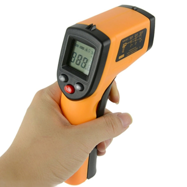 Termometro digitale a infrarossi BENETECH GM320 Gamma: -50 - 400 gradi C, GM320