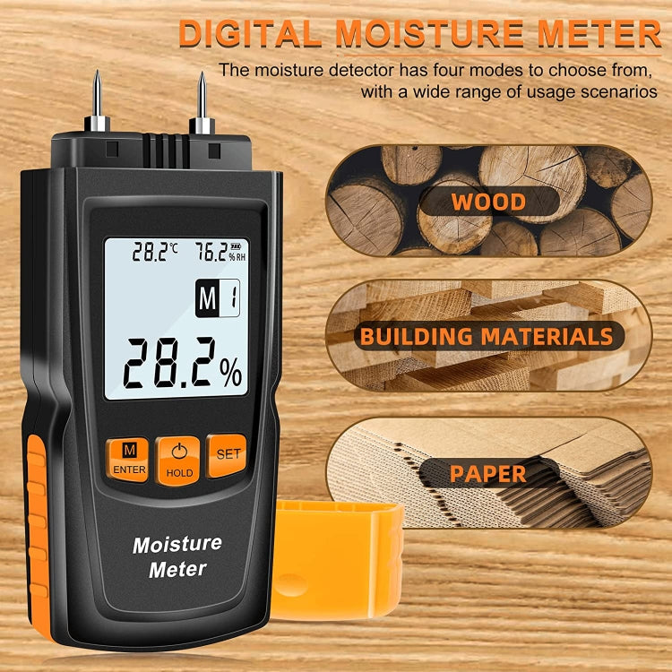 Misuratore digitale umidità legno GM610 con display LCD