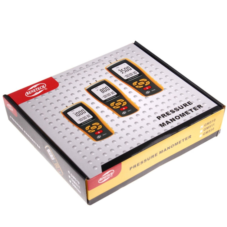 Manometro di pressione con display LCD BENETECH GM520