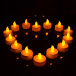Candele elettriche Tea Light a LED senza fiamma da 15 pezzi, Electric Candles