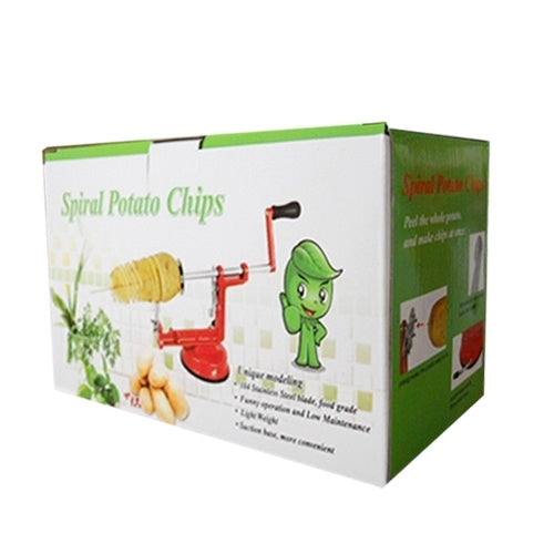 Affettatrice per patate a spirale, dimensioni: circa 21 cm x 13 cm, Spiral Potato Slicer