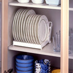 Portapiatti pieghevole per scolapiatti, Plate Holder