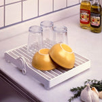 Portapiatti pieghevole per scolapiatti, Plate Holder