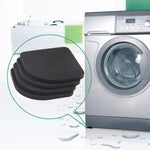 4 PZ Cuscinetti Antiurto e Antiscivolo in Cotone Muto per Lavatrice, Anti-slip Pad Mute Cotton