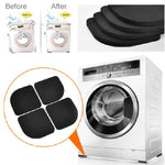 4 PZ Cuscinetti Antiurto e Antiscivolo in Cotone Muto per Lavatrice, Anti-slip Pad Mute Cotton