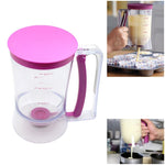 Dispenser per pastella da 900 ml, misurino per cupcake, Pink