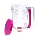 Dispenser per pastella da 900 ml, misurino per cupcake, Pink
