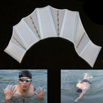 Guanti da allenamento per pinne a mano con pinne per nuoto in silicone, S, Size: S Green, Size: S Blue, Size: S Magenta