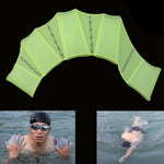 Guanti da allenamento per pinne a mano con pinne per nuoto in silicone, L, Size: L Green, Size: L Blue, Size: L Magenta
