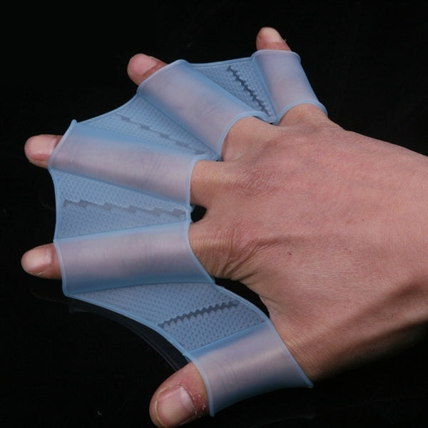 Guanti da allenamento con pinne in silicone taglia L