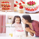 Coltello da frutta per affettare fragole in plastica per utensili da cucina da 2 pezzi con lama in acciaio inossidabile, Strawberry Slicer