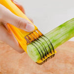 Utensile da cucina Affettatrice per banane Chopper per macedonia, Banana Slicer