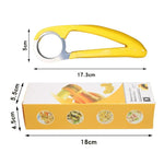 Utensile da cucina Affettatrice per banane Chopper per macedonia, Banana Slicer