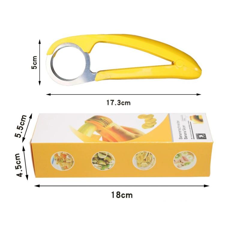 Utensile da cucina Affettatrice per banane Chopper per macedonia, Banana Slicer
