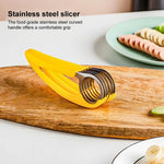 Utensile da cucina Affettatrice per banane Chopper per macedonia, Banana Slicer