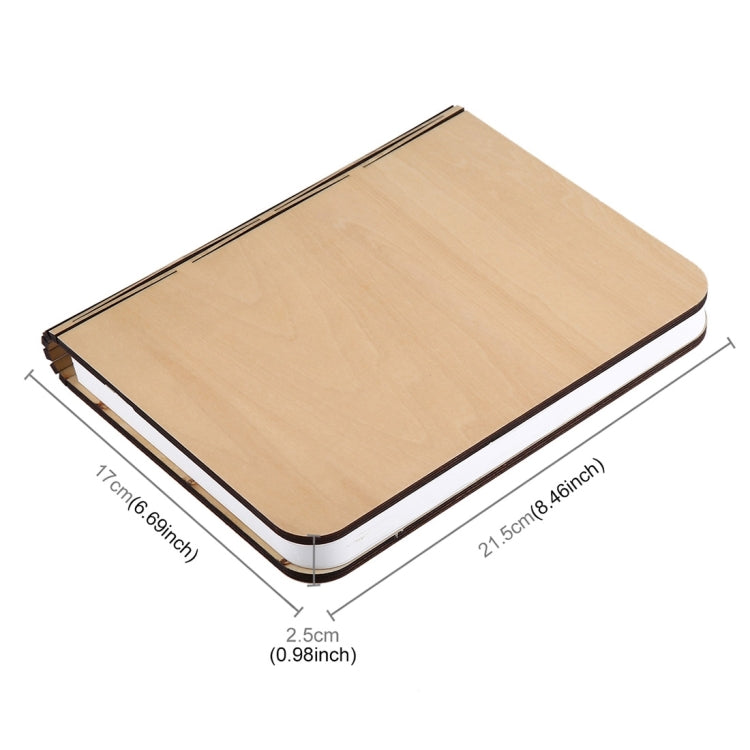 FS-LED01 500 lumen, wooden Material