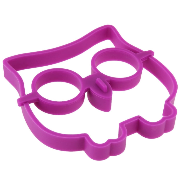 Stampo per anello per friggere l'uovo a forma di gufo del fumetto Stampo per frittata per uovo fritto in silicone, Egg Frying