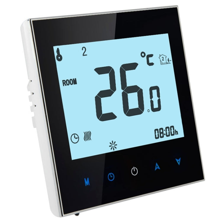 Programmable room thermostat with LCD display for electric underfloor heating system