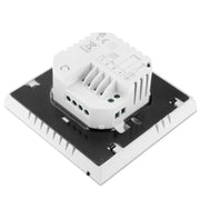 Programmable room thermostat with LCD display for electric underfloor heating system