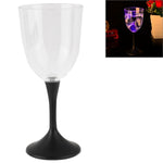Calice da vino rosso lampeggiante a luce colorata a 8 modalità per bar, Light Flashing Wine Goblet