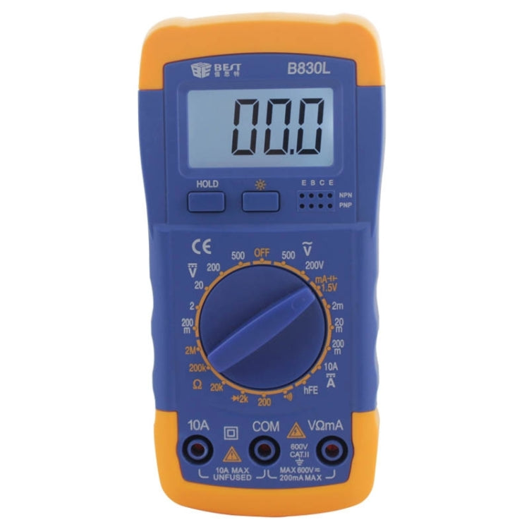 Multimetro digitale con display LCD BST-B830L 9V